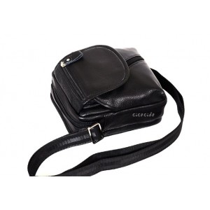 coffee Vintage leather messenger