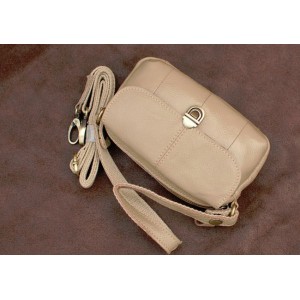 khaki Leather bag