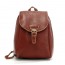 Backpack purse leather