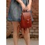 womens best leather backpack