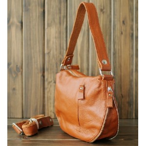 brown Leather messenger bag