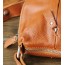 brown leather messenger satchel