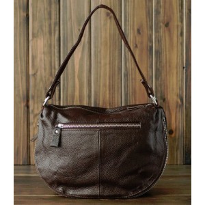 coffee leather messenger satchel