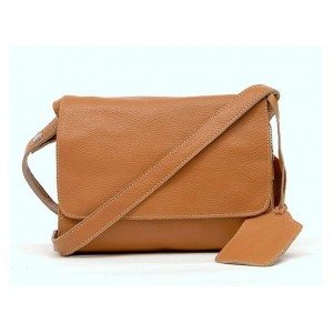 Leather messenger bag for women, leather purse