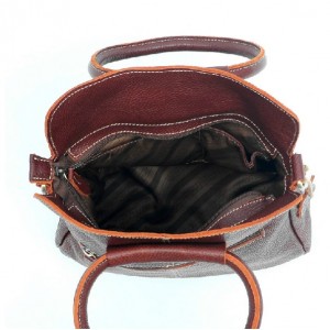 ladies leather satchel bag