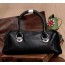 black Soft leather bag