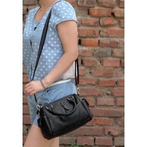 womens leather weekend bag