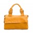 yellow work messenger bag