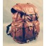 girls leather travel backpack