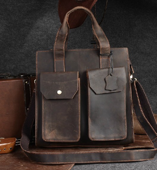 distressed leather handbags