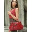 red luxury handbag