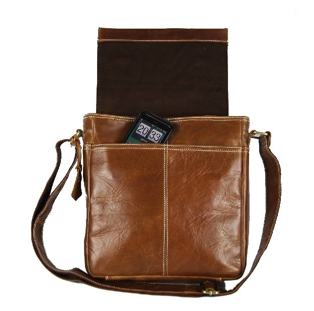mens courier bag leather