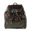 Leather backpack for men