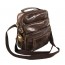 Mens distressed leather messenger bag