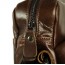 vintage Mens distressed leather messenger bag