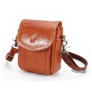 leather mini messenger bag