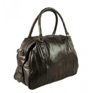 European leather handbag, messenger bag leather