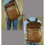 vintage leather man bag