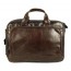 Leather briefcase bag for men