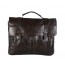 coffee Leather briefcase men