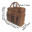 vintage Leather satchel briefcase