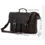 mens leather document briefcase