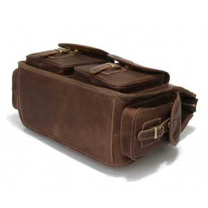 coffee mens leather briefcase
