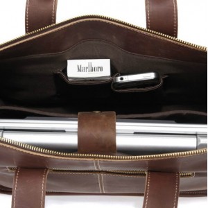 mens Leather computer briefcase