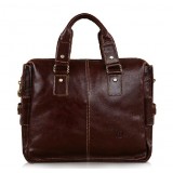 Briefcase men, vintage messenger bag