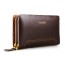 mens leather black purse