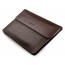 Leather envelope clutch
