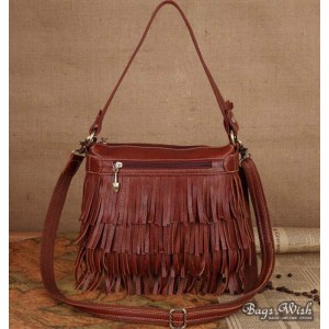 Tassel messenger bag for women