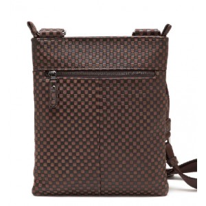 brown leather bag