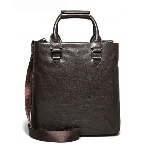 distressed leather messenger bag