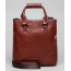 red Messenger bag men leather