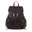 coffee Backpack purse leather