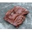 brown Punk leather satchel bag