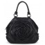 black Leather handbags purse