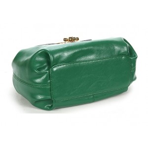 green messenger bag for women