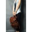 womens Punk leather satchel bag