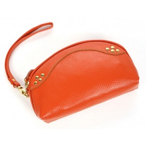 orange cheap clutch purse