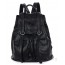 black rucksack backpack