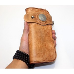 leather coin wallet
