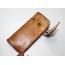 retro leather coin wallet