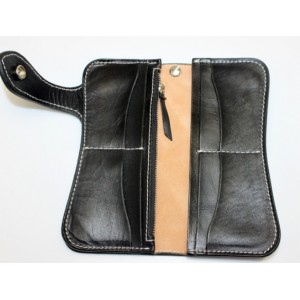 cowhide Homemade leather wallet