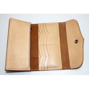 vintage Handmade leather wallet