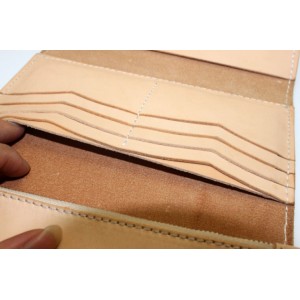 retro Handmade leather wallet