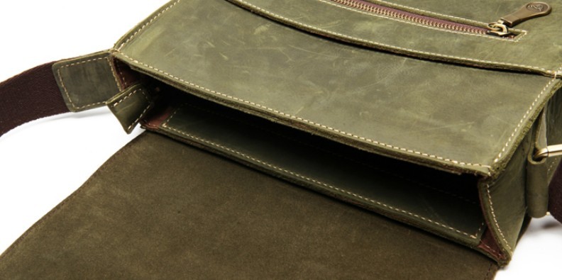 mens courier bag leather