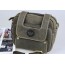 army green Mens vintage leather bag