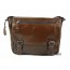brown Nice leather messenger bag